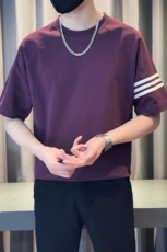 90117-P55夏季T恤男短袖半截袖重磅高品质上衣痞青年半袖，男装T恤，电商D327