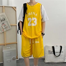 男潮流休闲套装篮球服运动套装F07P35，男装休闲套装，星座1116-2