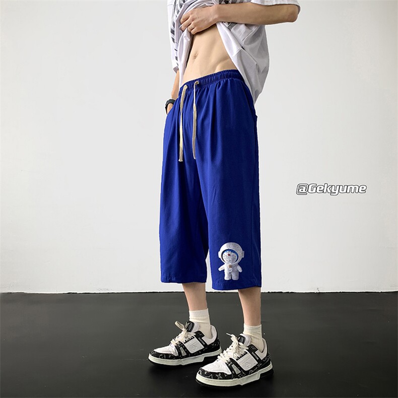 冰丝七分裤男大码速干短裤男五分裤QK72233-P25,男装休闲裤,电商A040