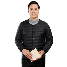 男中老年90绒轻薄连帽羽绒服外套秋冬休闲羽绒轻便外套，男装羽绒服，钱塘723