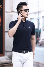 纯色短袖t恤男Polo衫2024新款翻领上衣服高端夏季装体桖P54，男装T恤，钱塘6003A(原)4033A