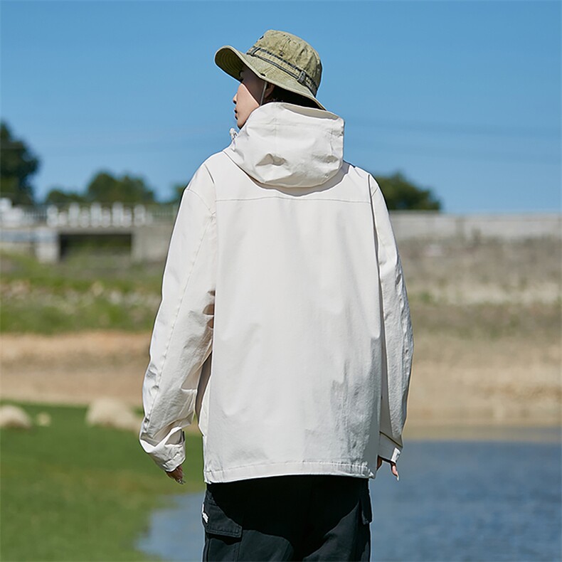 潮流连帽夹克男宽松休闲外套A161-2352-P60,男装夹克,电商A161