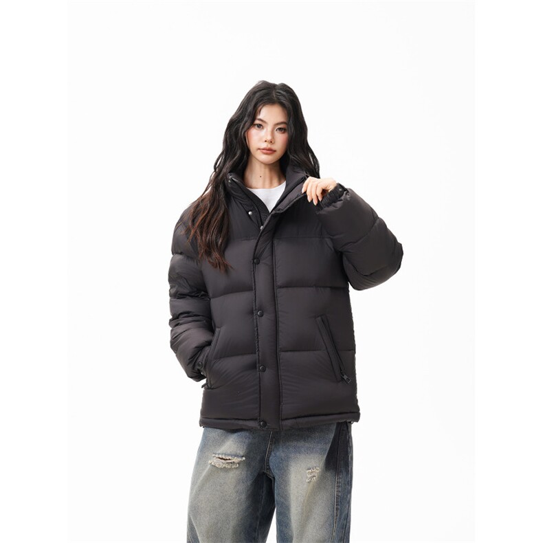 90%绒新标有报告立领撞色韩版宽松羽绒服外套Y988/P350现货,男装羽绒服,星座202-3