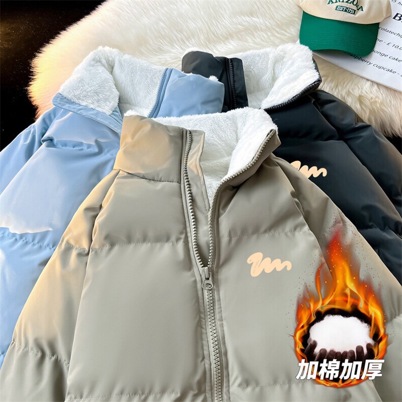 抖音得物品质深度库存三防面料加绒加厚棉衣外套冬棉服WM11157P85图片