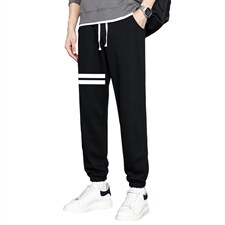 休闲裤男22秋冬新款舒适百搭运动裤潮牌修身工装裤学生卫裤Z920，男装休闲裤，星座815-2