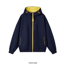 慵懒ins气质新款流行时尚潮流简约原宿文艺华棉复合连帽卫衣百搭，男装卫衣，星座506A