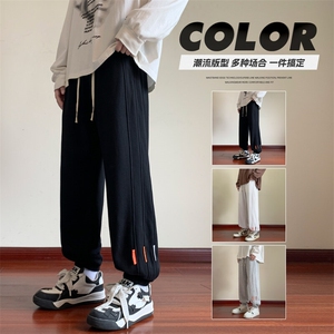 春夏季基础款青少年休闲潮牌运动裤子XZ301b-2-325-Z特P38图片