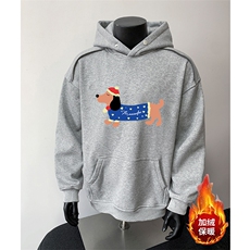 360克重磅图拉链华棉连帽卫衣【有货】C403A-WY25106LLJR-P85，男装卫衣，电商C403A