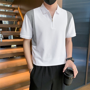 23男士翻领T恤polo衫A210-3320-p55 70%棉 %聚酯纤维 5%氨纶图片