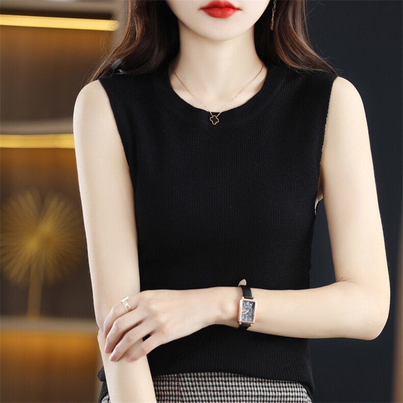 内搭背心女装外穿无袖针织吊带背心上衣宽松薄打底衫,女装背心吊带,总能电商供货