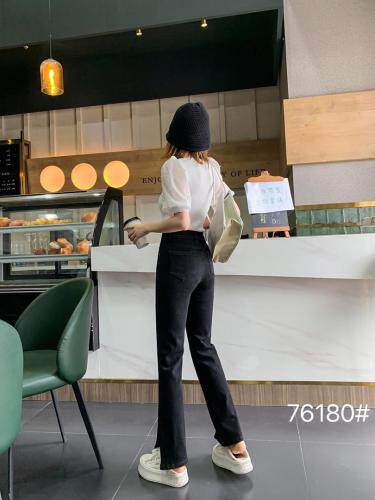 微喇牛仔裤，女装牛仔裤，千百莲