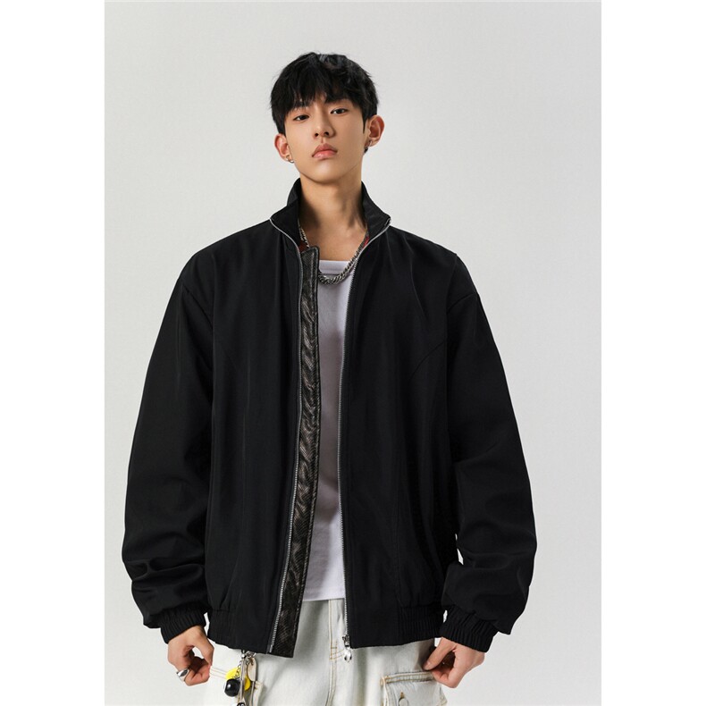2026春季新款限定夹克立领棒球服外套JK4030-P105控158,男装夹克,电商A072