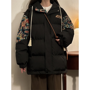 XZ102B-1潮风外套男女同款新款棉衣XZ102B-1-M8006P125图片