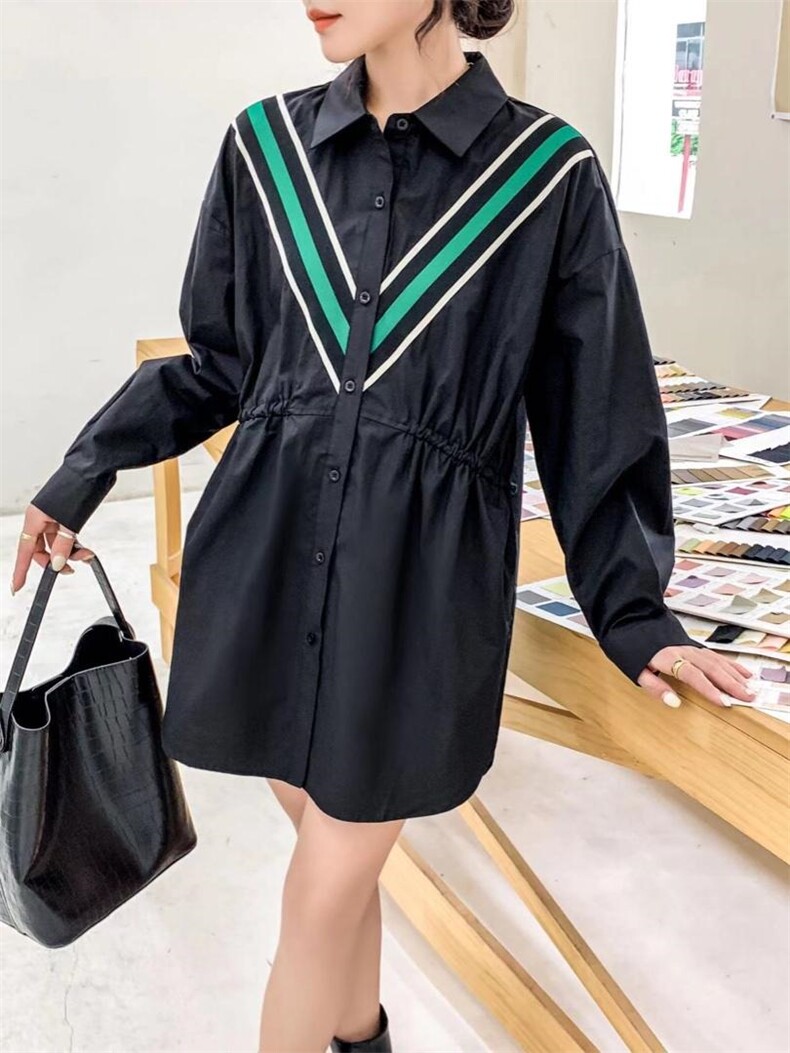 爱美欧现货，织带收腰衬衣，其它，爱美欧