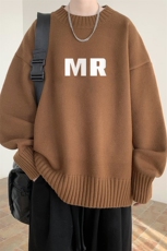 半高领毛衣男士大码针织衫男毛线衣男M18253-P45加绒款-P65，男装针织衫/毛衣，电商A040