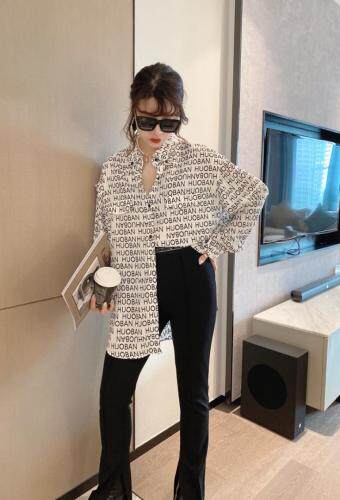 休闲时尚宽松衬衣，女装，OU XI NI 欧希倪