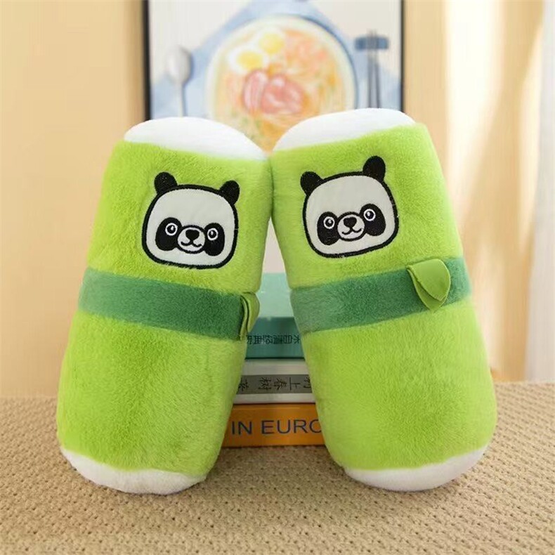 竹筒熊猫，天亿毛绒玩具