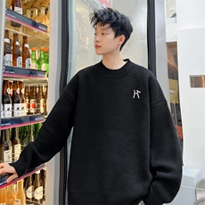 高质量！秋冬季半高领毛衣男士加绒加厚线衣男针织衫男MY183-P45，男装针织衫/毛衣，电商B367