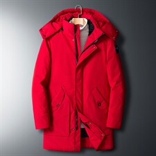 主推 90%白鸭绒M-8XL大码中长羽绒服 109-2199-P205图片