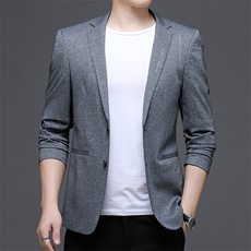 秋季新款西装男西服简约外套西服商务休闲小西装单西，男装西服，电商B360