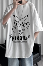 DX17078-P20纯棉短袖t恤男大码半袖打底衫宽松体恤衫港风，男装T恤，电商A040