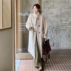 大货已出新款皮毛一体外套2C095-8932-P205-K298，女装毛呢外套，2C095