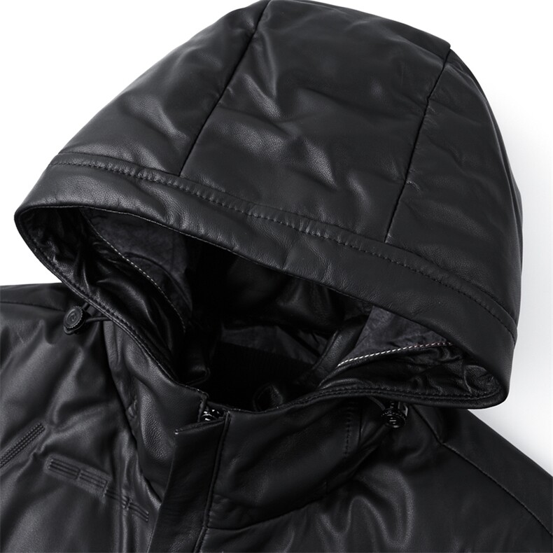 BG-W2808冬季男士海宁真皮羽绒服绵羊皮夹克羽绒内胆百搭外套,男装夹克,电商B360A（原721A）
