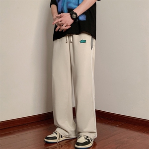 休闲裤男宽松直筒休闲裤2023潮男百搭ins港风潮男裤K0701-P35