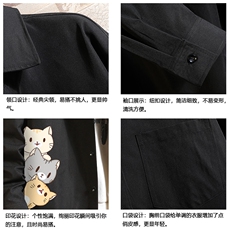 CS15164-P38加绒款-P48长袖衬衫男士大码宽松衬衣男寸衫砖墙，男装衬衫，电商A040A