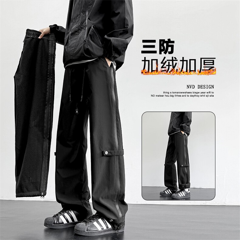 冲锋裤加绒户外三防工装裤子男生运动登山长裤JRK710-特批-43图片