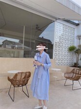 两件套衬衫裙，女装衬衫，驿谷