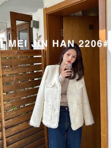 【美巾涵】春季 韩系小香风外套图片