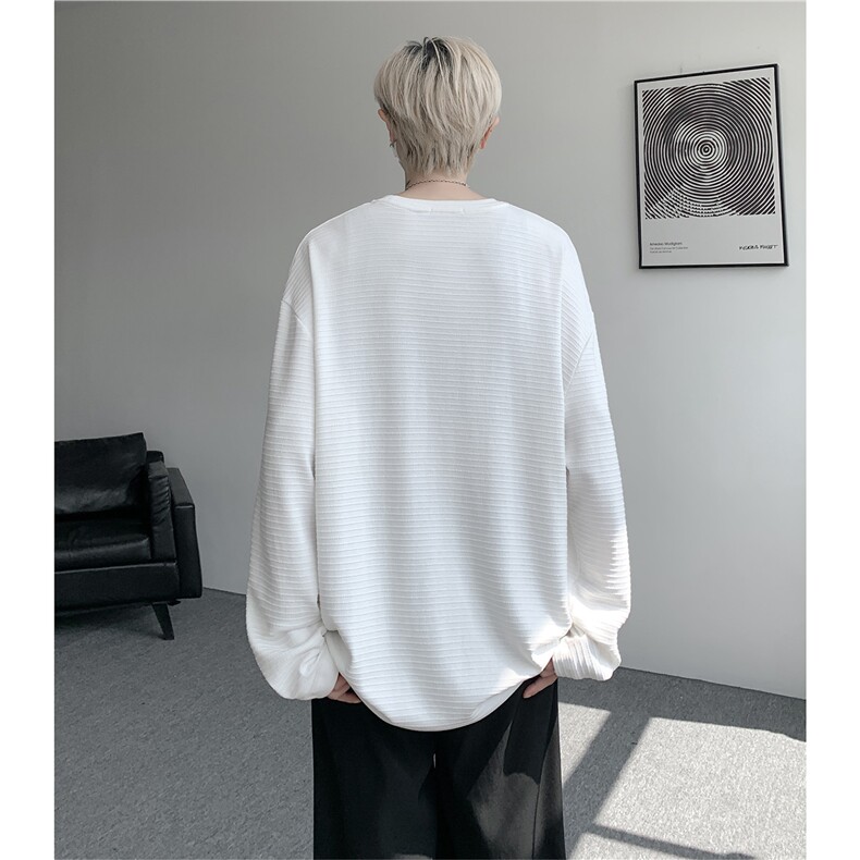 现货T10179-特批40控78秋冬磨毛打底衫高质量长袖百搭大码T恤,男装T恤,电商A059