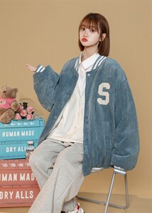 2025冬款男装羊羔毛加厚情侣中性棉衣外套DM159-P130图片