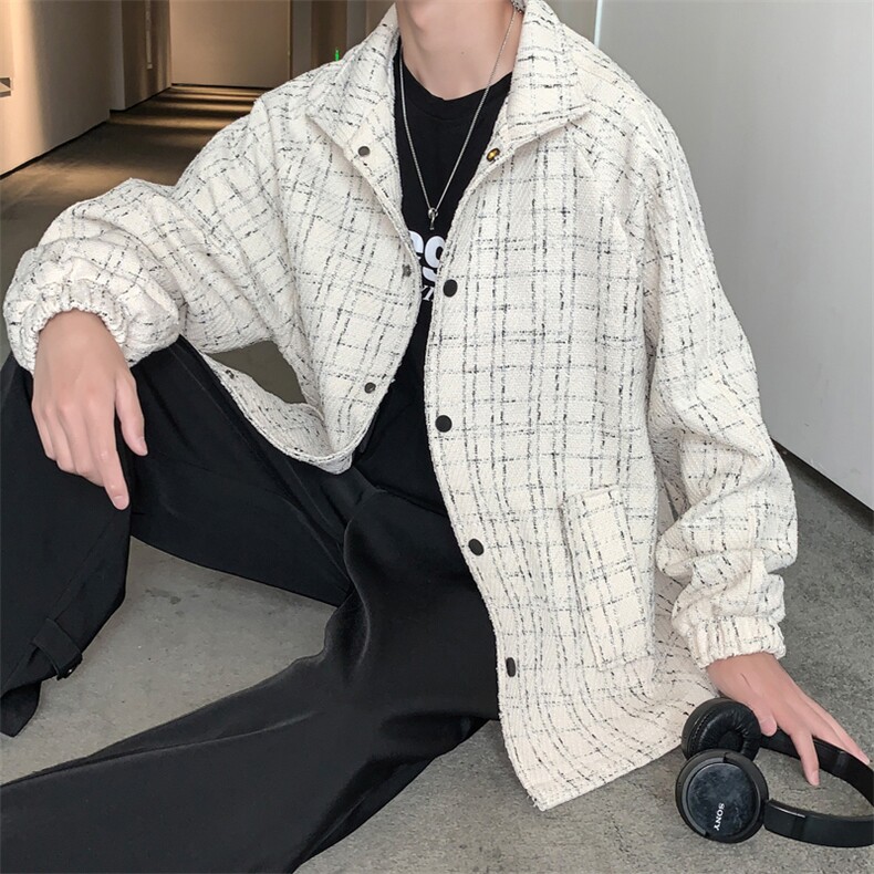 长年大货秋冬装小香风秋季新款夹克男女外套男F098-P95港风B,男装夹克,星座401