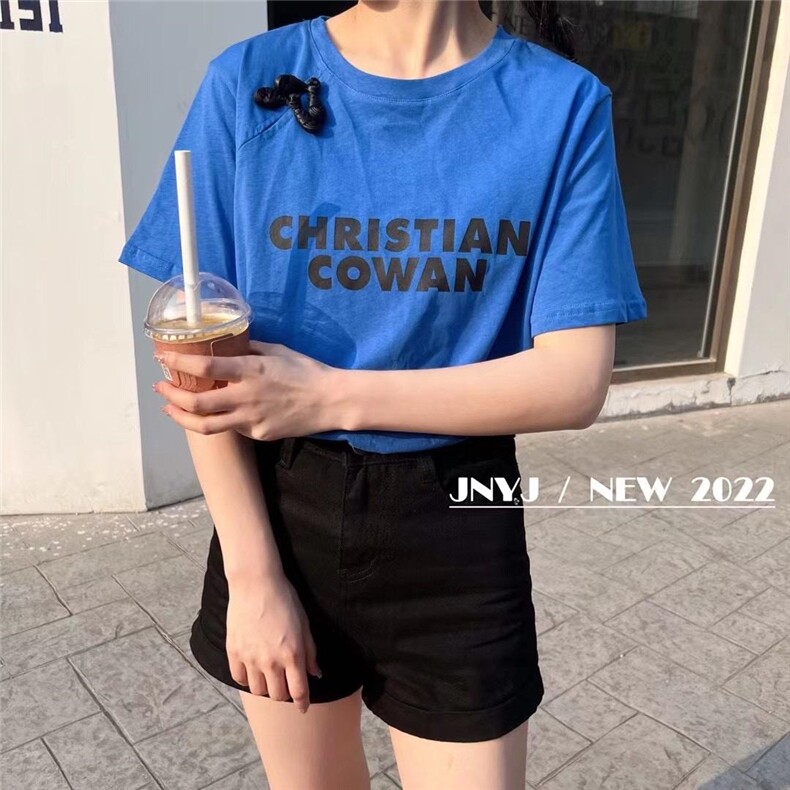 夏装新T恤新款，女装T恤，依人久久