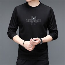 2023新款卫衣男士上衣针织衫长袖T恤P49，男装针织衫/毛衣，电商D223-1