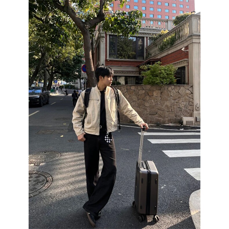 网图有货哈灵顿二代水洗帆布休闲立领工装夹克外套男女A911-P78,男装夹克,星座1505