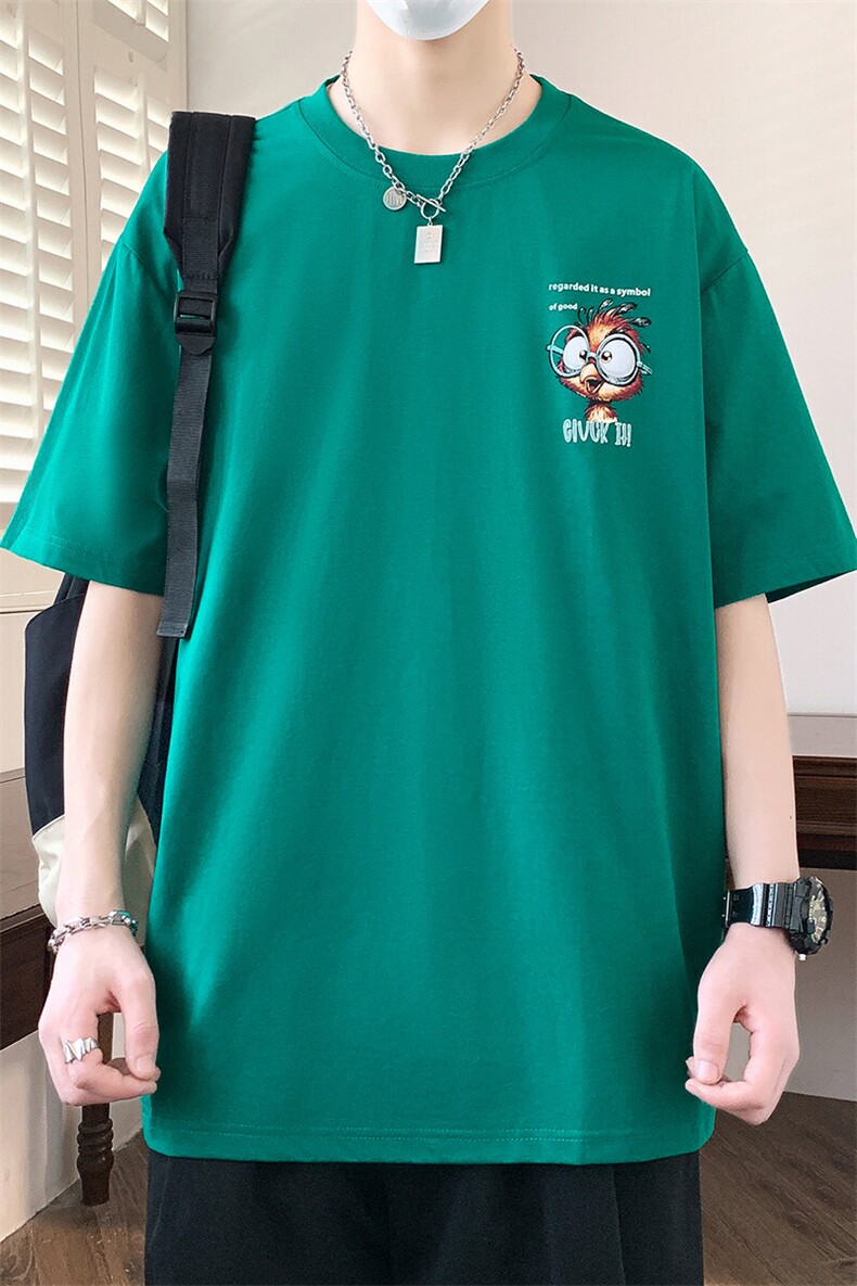夏季男短袖t恤高品质多工艺发泡印大码T恤衫HF8392-P34,男装T恤,星座1206（原A206）