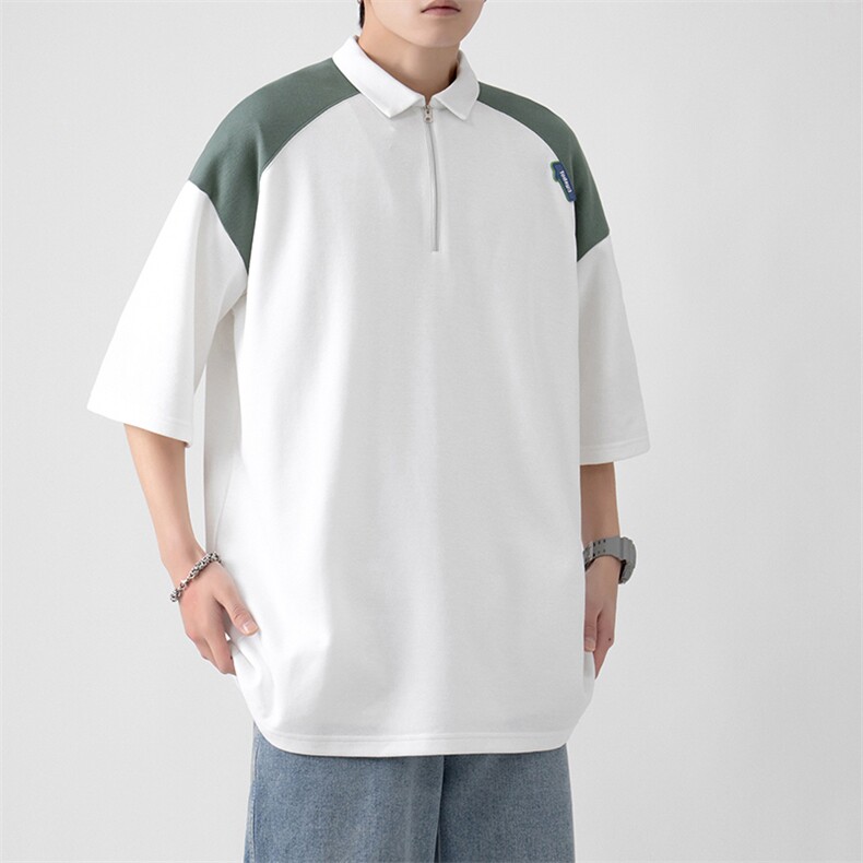 夏季新款亮色字母设计休闲圆领潮流男士短袖ZDP3319-P53,男装T恤,星座717