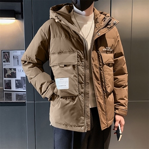 店主风连帽款白鸭绒50保暖休闲大口袋款B226-9007-P195