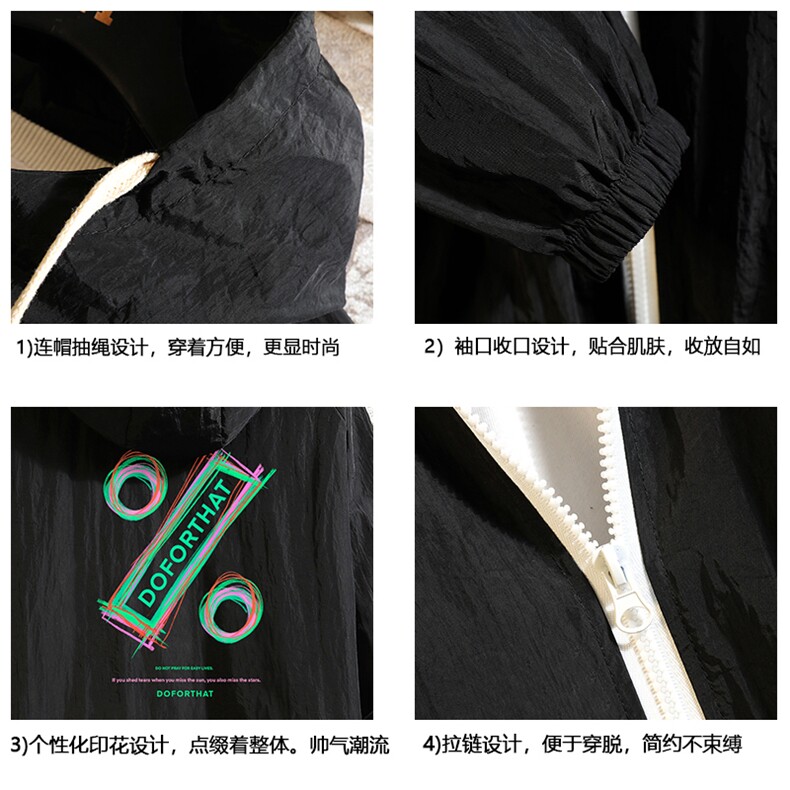 FS63171-P55薄款防晒衣男透气防紫外线钓鱼外套冰丝防晒服,男装夹克,电商A040A