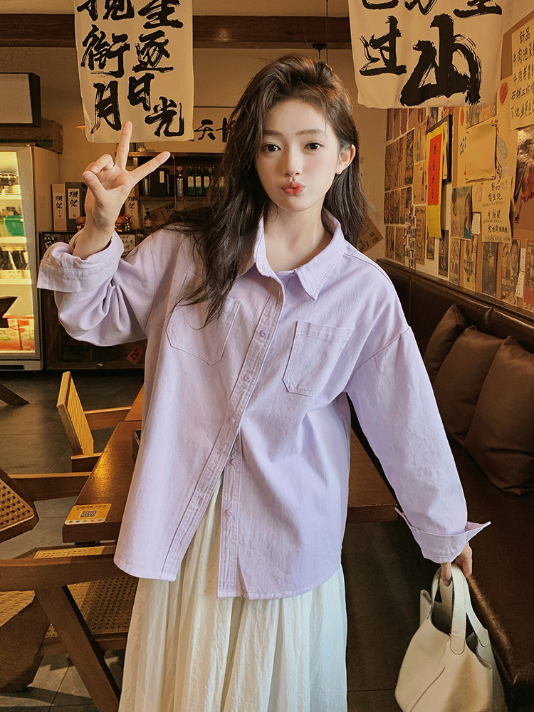 2024新款牛仔衬衫【现货】082-5027P105K158,女装衬衫,浙宝192（原082）