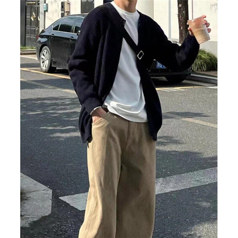 毛衣开衫外套男秋冬宽松拉链针织衫男士休闲上衣M5006,男装针织衫/毛衣,星座1116A（原606A-3）