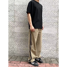 条纹三条杠运动夏季新款美式拼接冲锋裤百搭宽松直筒裤男女ins潮，男装休闲裤，星座506A