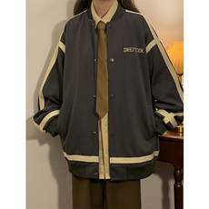 春季棒球服男女新款夹克休闲外套XZ102B-1-JK2609P85，男装夹克，星座102B-1