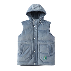 冬款加棉时尚连帽棉服港风马甲背心棉衣外套男士8130-P95控价118，男装背心/马甲，电商A441-1