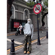 ins气质文艺百搭时尚新款潮流日系简约华棉复合刺绣卫衣流行慵懒，男装卫衣，星座506A