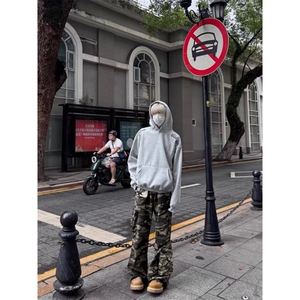 ins气质文艺百搭时尚新款潮流日系简约华棉复合刺绣卫衣流行慵懒图片