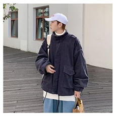 美式休闲羊羔绒棉衣外套男冬季加厚保暖棉服，男装棉衣，星座506A